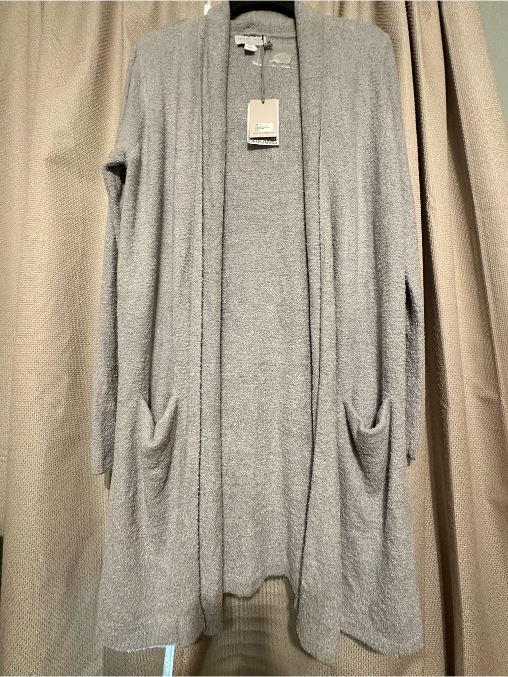 Barefoot Dreams Cozy Chic Lite Essential Long Cardi - Pure Water L